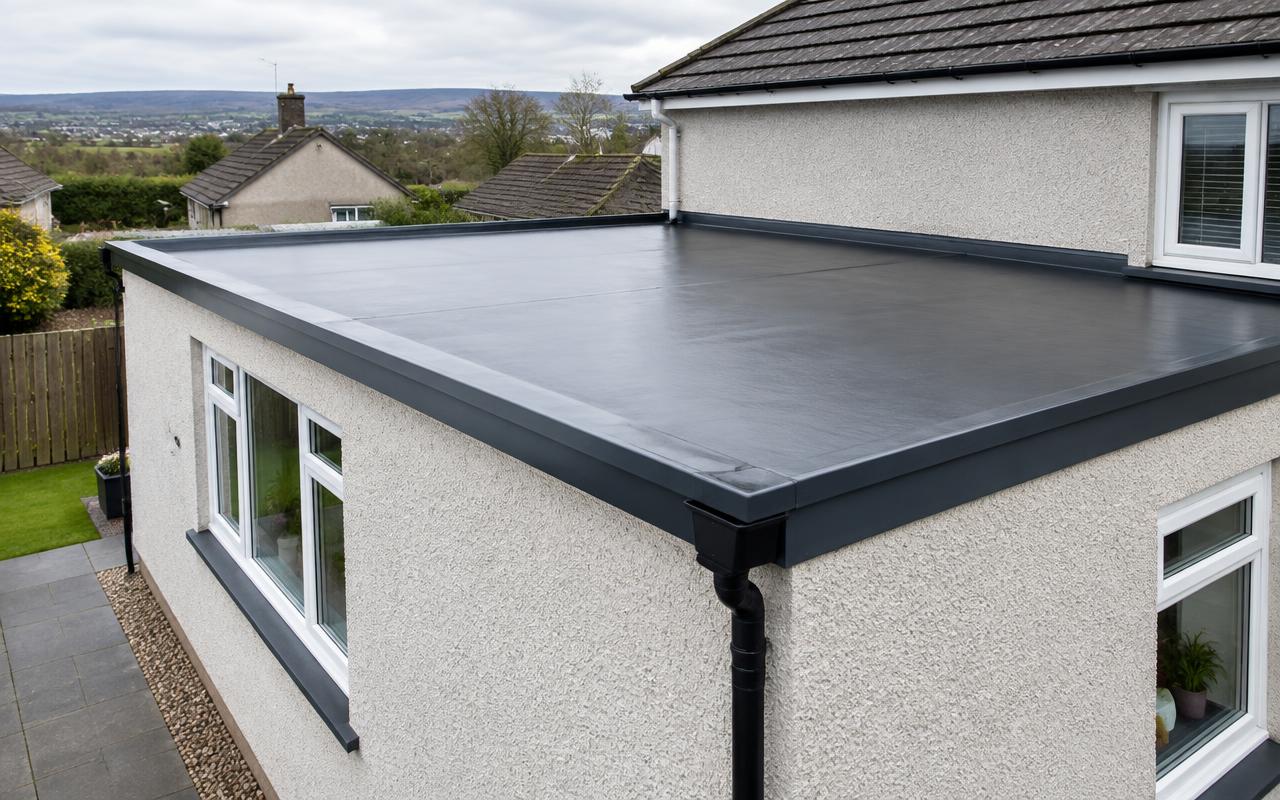 flat roofs by Roofing Central Scotland