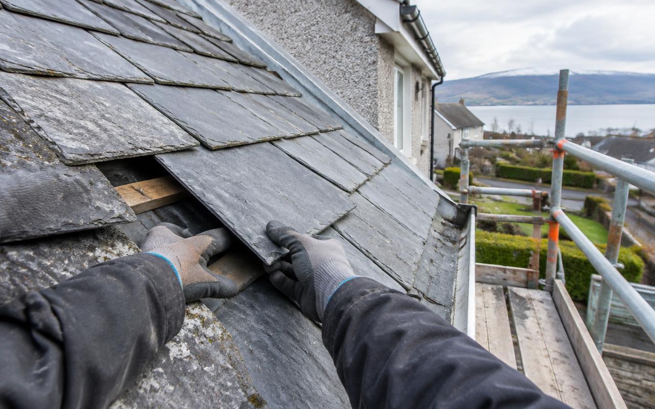 roof repairs by Roofing Central Scotland